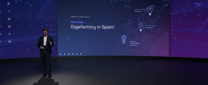 Thomas Schmall had already announced the cell factory in Spain, but now we know where it will be: Sagunto