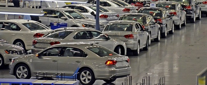 The Puebla Volkswagen plant in Mexico is the second biggest in the world outside Germany