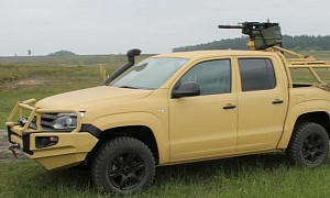 Volkswagen Amarok Becomes Military Vehicle