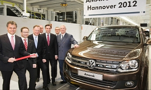 Volkswagen Amarok German Production Starts in Hanover