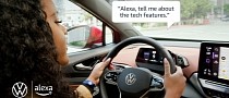 Volkswagen and Amazon Now Offering Alexa-Powered Test Drives of the ID.4 Electric SUV
