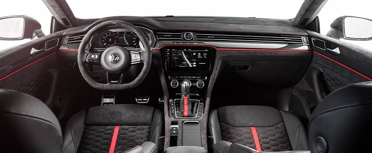 Volkswagen Arteon Gets 20 000 Custom Alcantara Interior