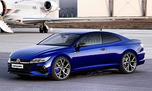 Volkswagen Arteon R Coupe Looks Good and Bad at the Same Time