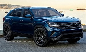 Volkswagen Atlas Cross Sport Puts On a Jog Suit but Only for Size