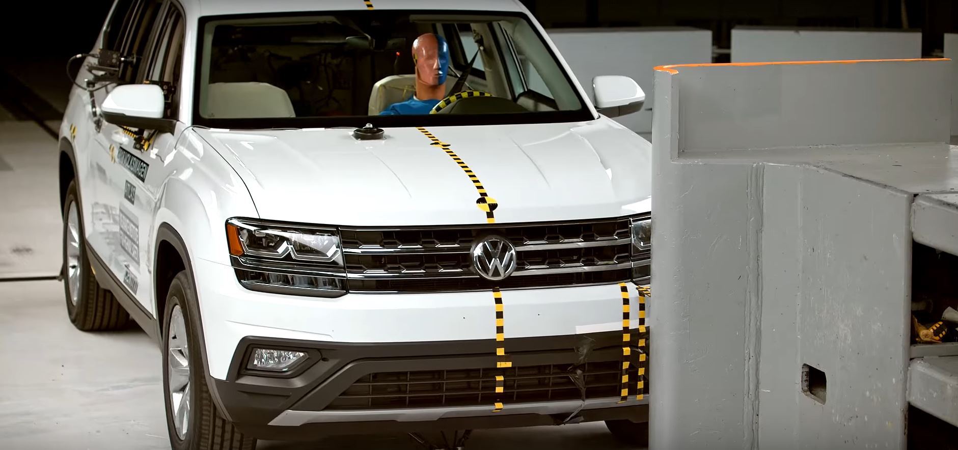 Volkswagen Atlas Misses IIHS Top Safety Pick Plus, But We Enjoyed the Crash Test autoevolution