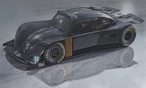 Volkswagen Beetle "Le Mans Hypercar" Rendering Looks Like a Bugatti Killer