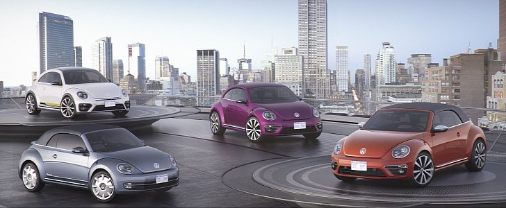 Selection of VW Beetle models