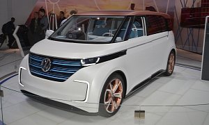 Volkswagen BUDD-e Concept Looks like a Scion Gadget at New York Debut