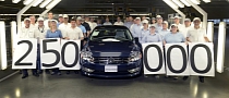 Volkswagen Builds 250,000 Passat at Chattanooga Plant
