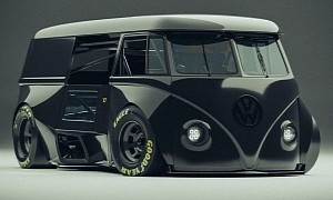 Volkswagen Bus Gets a CGI Steroid Shot, Becomes a True Mid-Engine Car