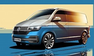 Volkswagen California 6.1 Campervan Revealed in First Teaser Image