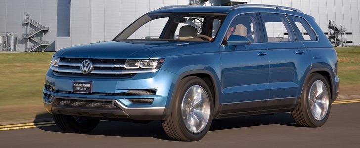 Volkswagen Cross Blue Midsize SUV concept