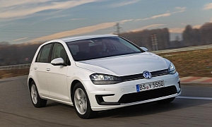 Volkswagen e-Golf Photos and Information Leaked Ahead of Geneva