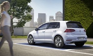 Volkswagen e-Golf Updated for 2017 MY, Range Doubles to 124 Miles