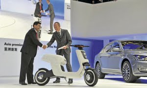 Volkswagen E-Scooter Unveiled at the Shanghai Motor Show