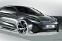 Volkswagen eGolf-R Rendered as 500 HP AWD Hybrid from the Future
