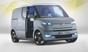 Volkswagen eT Concept Reinvents the Commercial Vehicle