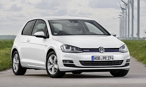 Volkswagen Golf 1.0 TSI BlueMotion Debuts With 3-Cylinder Turbo Engine