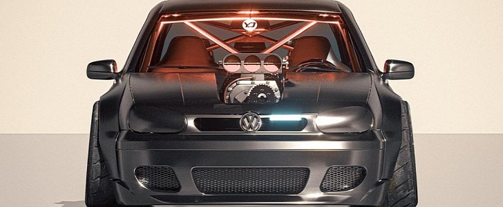 Volkswagen Golf (rendering)
