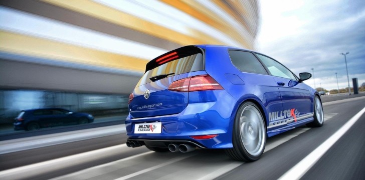 Volkswagen Golf R Gets Sports Exhaust System from Milltek