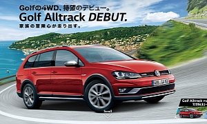 Volkswagen Golf Alltrack Launched in Japan with 1.8 TSI Engine