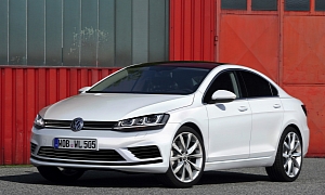 Volkswagen Golf CC Rendered, Coming in 2015