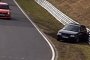 Volkswagen Golf Driver Can't Handle Lift-Off Oversteer, Crashes on Nurburgring