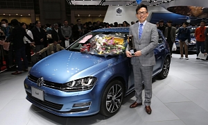 Volkswagen Golf Named Car of the Year in Japan