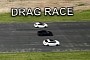 Volkswagen Golf R Drag Races Audi RS 3 and S5, It's Over in 11.4 Seconds