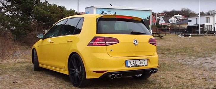 Volkswagen Golf R in Yellow: There's a First Time for Everything