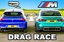 Volkswagen Golf R Vs BMW M3 Competition Drag Race. Surely, It Can't. Can It?
