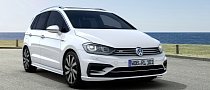 Volkswagen Golf Sportsvan R-Line Unveiled with Exterior and Interior Upgrades