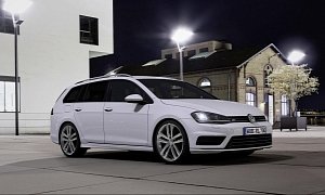 Volkswagen Golf Variant and Scirocco Updated with R-Line Packages
