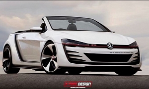 Volkswagen GTI Concept Design Vision Rendering Is a Fantasy