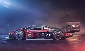 Volkswagen ID R Gets New Paint Job for Chinese Mountain Road Record Attempt