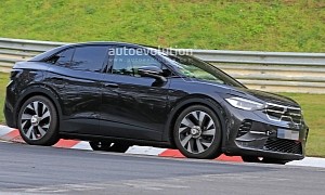 Volkswagen ID.5 "Coupe" Spied at the Nurburgring, Looks Like a Stocky Model Y