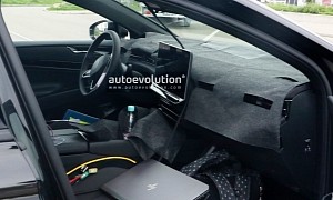 Volkswagen ID.7 Prototype Reveals an Upscale Interior, Humongous Infotainment Screen