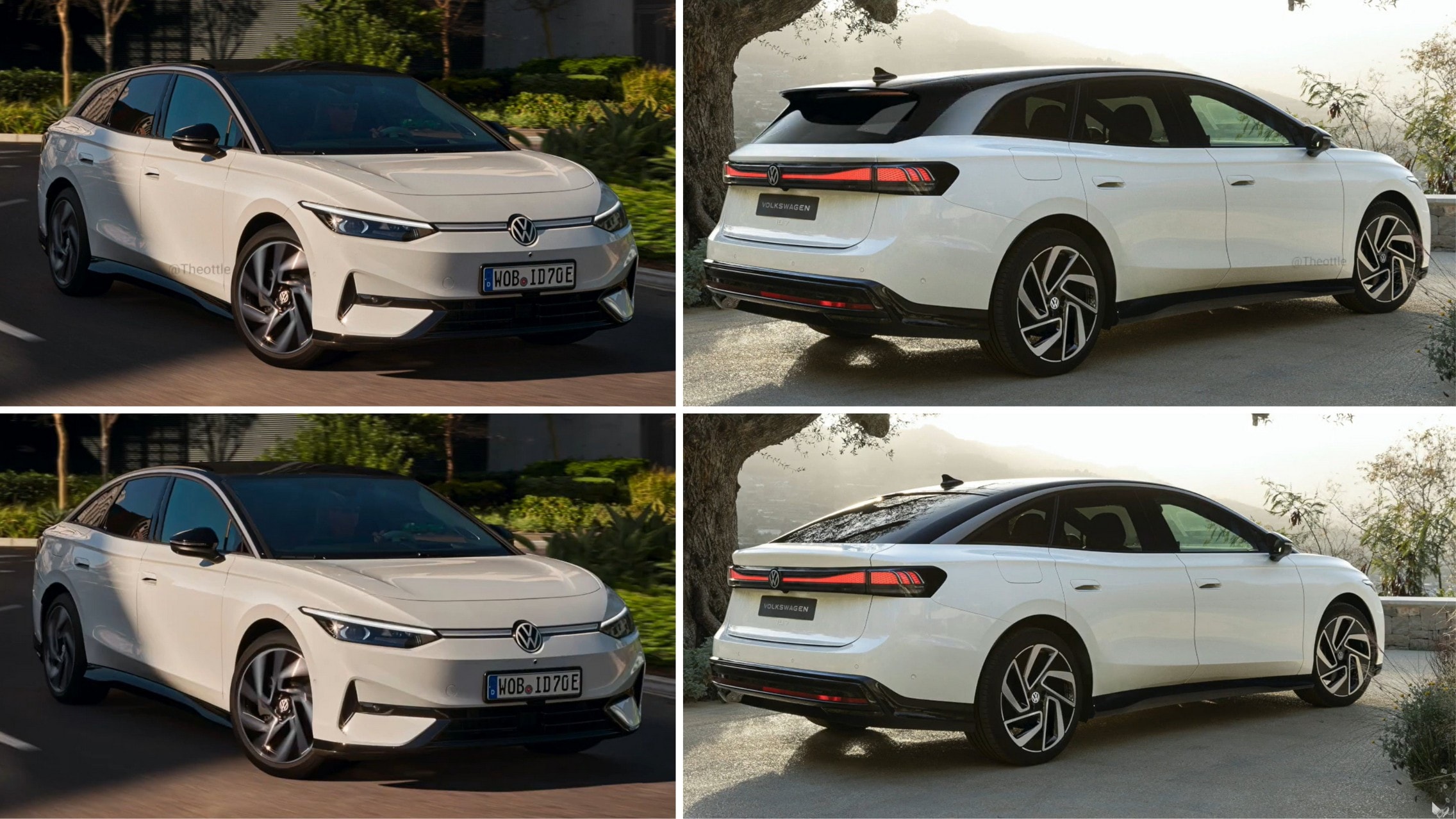 A Volkswagen ID.7 Variant Could Be Perfect as a Slap in the Tesla Model 3's  Face, if Real - autoevolution