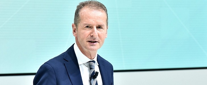 Herbert Diess, VW CEO, says they're not afraid of Apple and its upcoming electric, autonomous Apple Car