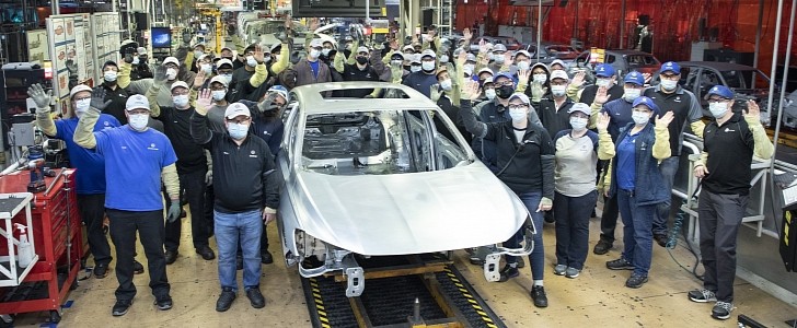 VW Passat production