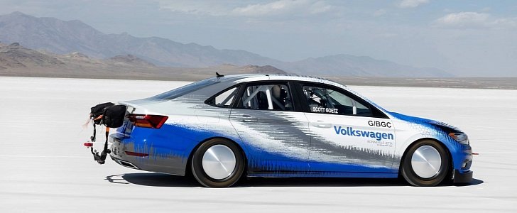 Volkswagen Jetta GLI-based Bonneville Salt Flats prototype