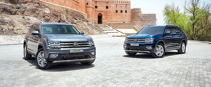 Volkswagen Atlas becomes Teramont for the Middle East