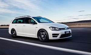 Volkswagen Launches Golf R Wagon Wolfsburg Edition in Australia and It's White