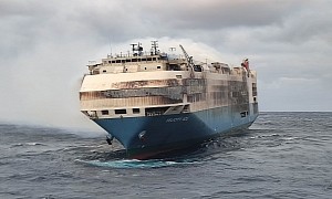 Volkswagen Loses Almost 4,000 Cars As the Felicity Ace Cargo Ship Sinks in Rough Seas