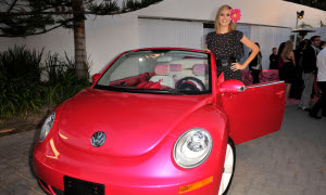 Volkswagen Made Pink Beetle for Barbie's 50th Birthday