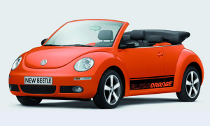 Volkswagen New Beetle Black-Orange Special Edition