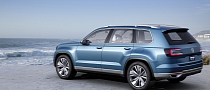 Volkswagen New SUV Concept: CrossBlue Leaked Photos