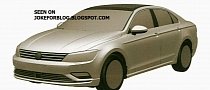 Volkswagen NMC Four-Door Coupe Production Patent Images Leaked