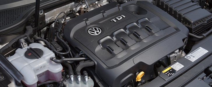 2.0-liter TDI engine in Volkswagen