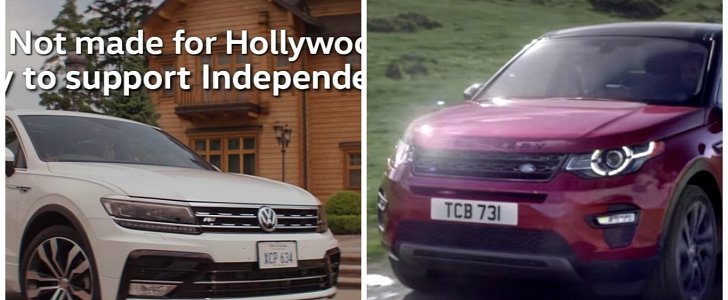 Volkswagen or Land Rover - Which Is the best Sat-Nav Commercial?